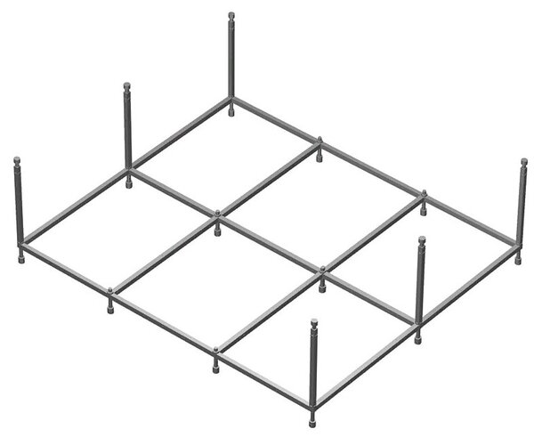 Каркас к ванне VAGNERPLAST Helios 194x170