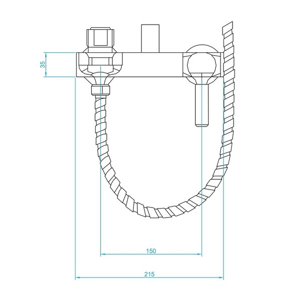 Душевая стойка RGW SP-31B 51140131-04 черный матовый