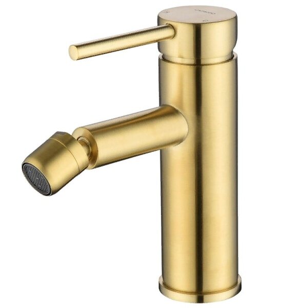 Смеситель Caprigo DON 53-030-BRG для биде матовое золото