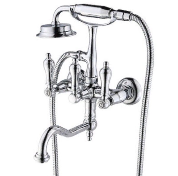 Смеситель Caprigo ADRIA-Classik METAL 03M-510-crm для ванны с душем хром