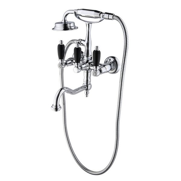Смеситель Caprigo ADRIA-Classik BLACK 03B-510-crm для ванны с душем хром