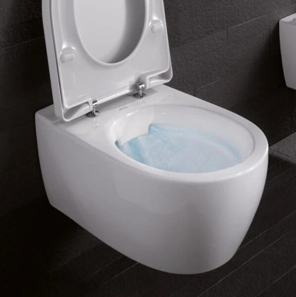 Чаша подвесного унитаза Geberit iCon Rimfree 204060000 безободковая