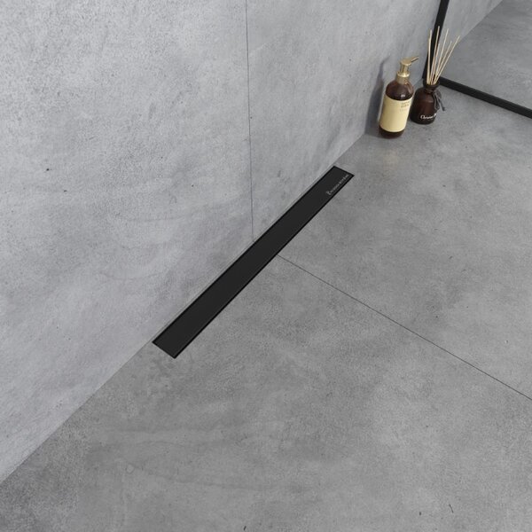 Душевой лоток Boheme Premium Linear 982-80-B черный матовый 80 см