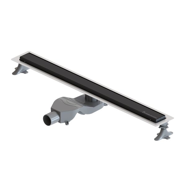 Душевой лоток Boheme Premium Linear 982-80-B черный матовый 80 см