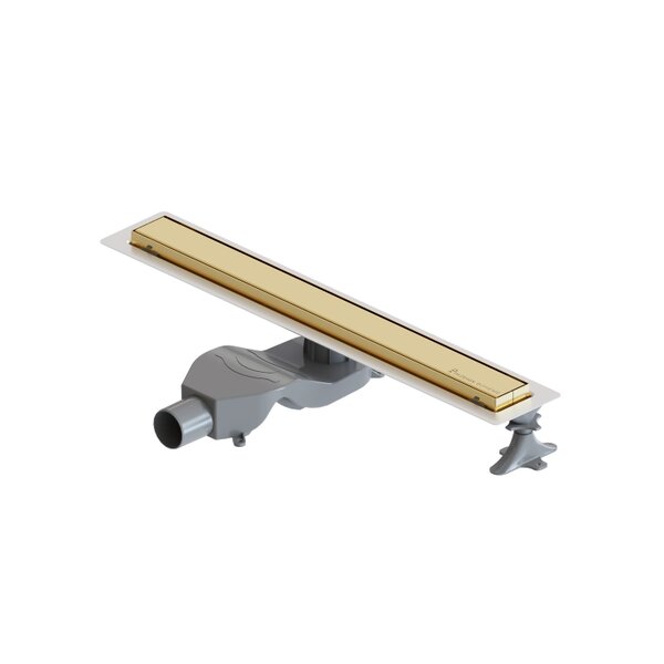 Душевой лоток Boheme Premium Linear 982-80-G золото глянец 80 см