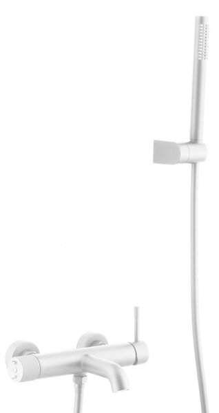 Смеситель Boheme Uno 463-MW Matt White для ванны