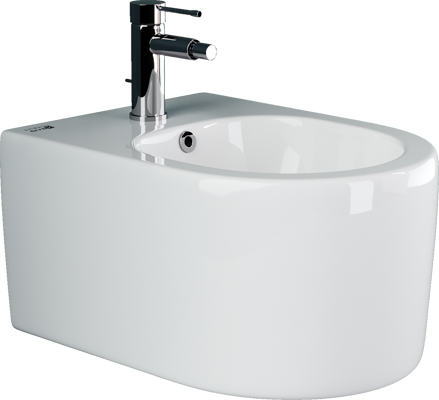Подвесное биде Ceramica Nova MOMENTS CN3004 Белый
