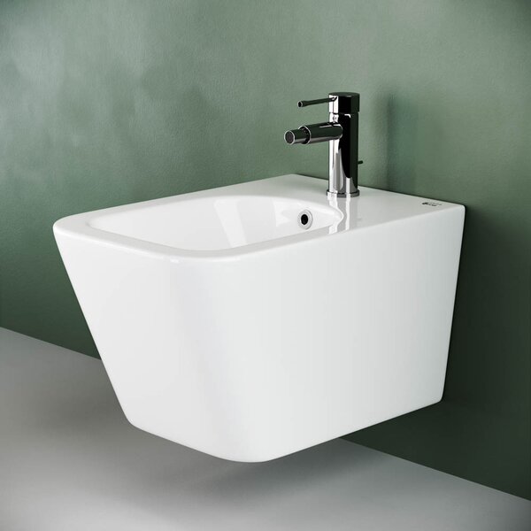 Подвесное биде Ceramica Nova METRIC CN3008 Белый