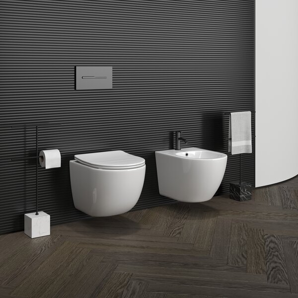 Подвесное биде Ceramica Nova FORMA CN3010 Белый