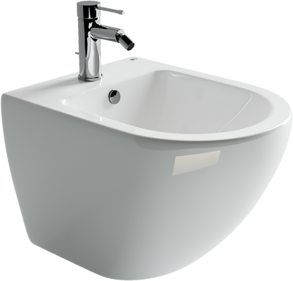 Подвесное биде Ceramica Nova METROPOL CN4003 Белый