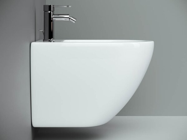 Подвесное биде Ceramica Nova METROPOL CN4003 Белый