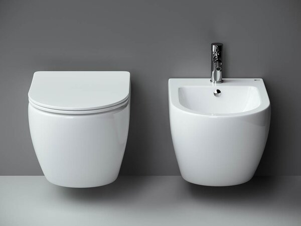 Подвесное биде Ceramica Nova METROPOL CN4003 Белый