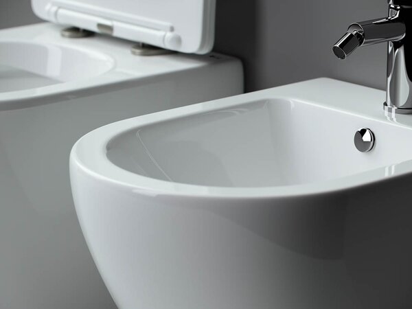 Подвесное биде Ceramica Nova METROPOL CN4003 Белый
