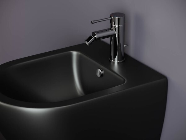Подвесное биде Ceramica Nova METROPOL CN4003MB Черный матовый