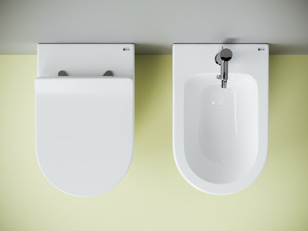Напольное биде Ceramica Nova METROPOL CN4005 Белый