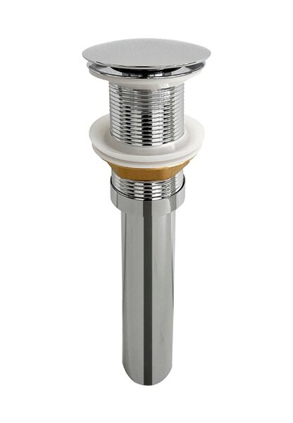 Донный клапан Ceramica Nova  CN2000CH без перелива Хром