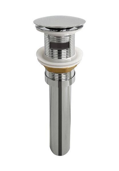 Донный клапан Ceramica Nova  CN2000CHx с переливом Хром