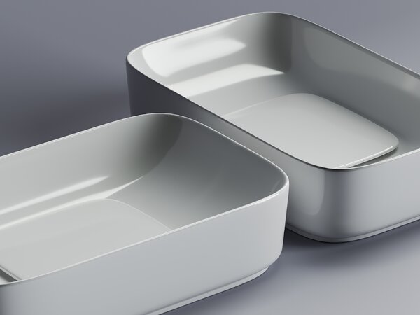Раковина Ceramica Nova ELEMENT CN5021 Белый 60х37,5х14,5