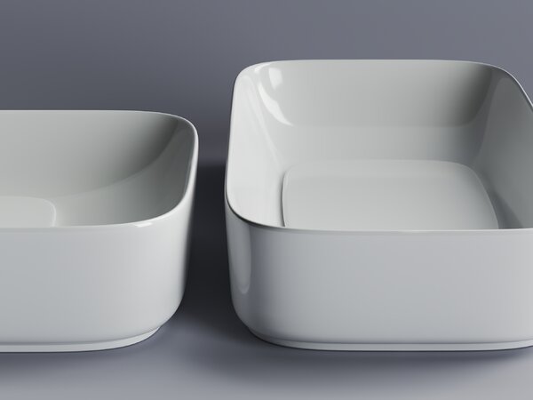 Раковина Ceramica Nova ELEMENT CN5021 Белый 60х37,5х14,5