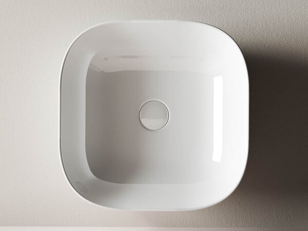 Раковина Ceramica Nova ELEMENT CN6010 Белый 41,5х41,5х14,5