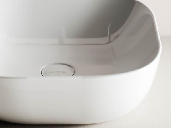 Раковина Ceramica Nova ELEMENT CN6010 Белый 41,5х41,5х14,5