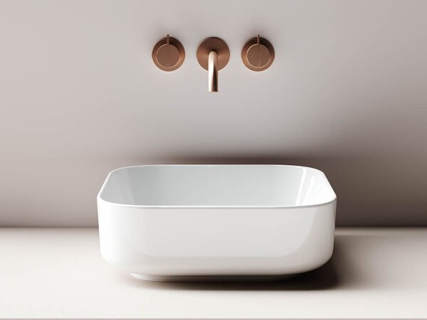 Раковина Ceramica Nova ELEMENT CN6012 Белый 38,5х38,5х13,5