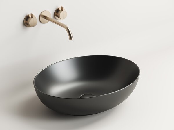 Раковина Ceramica Nova ELEMENT CN6017MB Чёрный Матовый 52х39,5х13