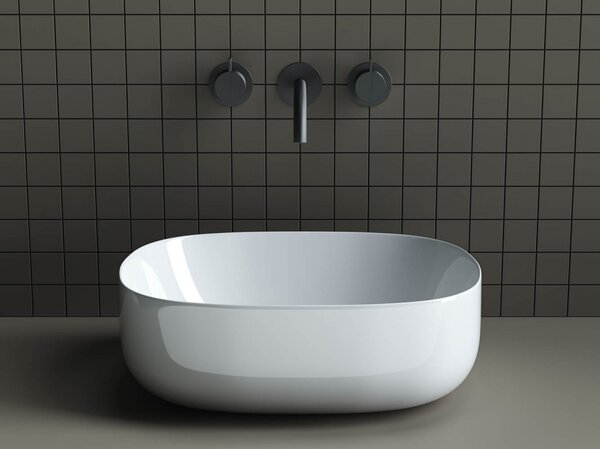 Раковина Ceramica Nova ELEMENT CN6018 Белый 46х35х15,5