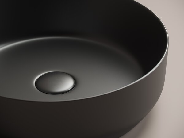 Раковина Ceramica Nova ELEMENT CN6022MB Чёрный Матовый 39х39х12
