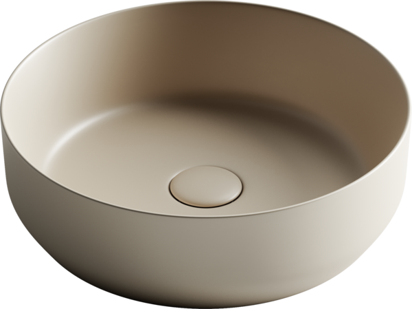 Раковина Ceramica Nova ELEMENT CN6022MC Капучино Матовый 39х39х12