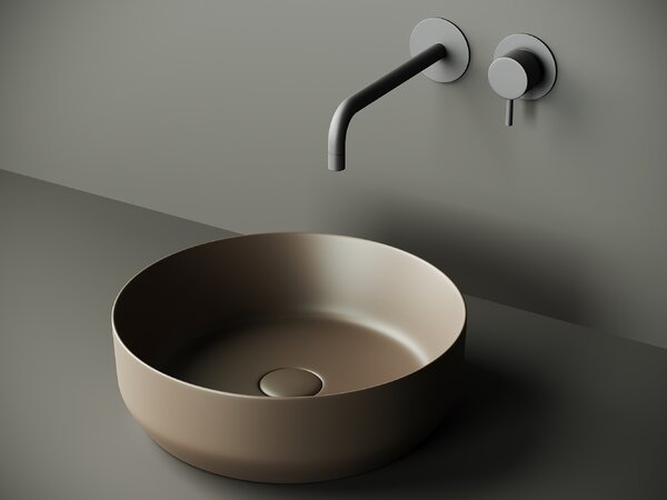 Раковина Ceramica Nova ELEMENT CN6022MDB Темно-Коричневый Матовый 39х39х12