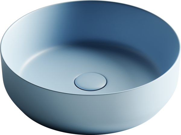 Раковина Ceramica Nova ELEMENT CN6022ML Голубой Матовый 39х39х12
