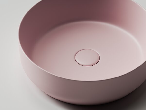 Раковина Ceramica Nova ELEMENT CN6022MP Розовый Матовый 39х39х12
