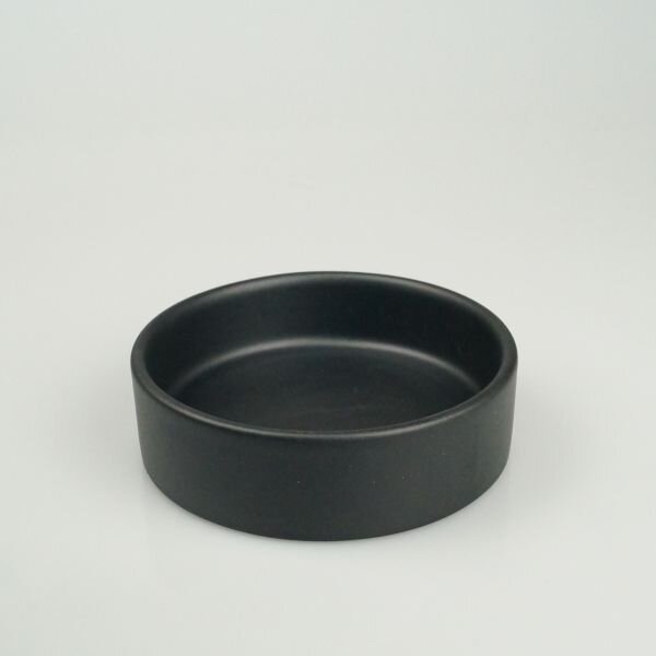 Stil Haus Buket, наcтольная черная матовая керамическая мыльница BK09AP(NEOP)