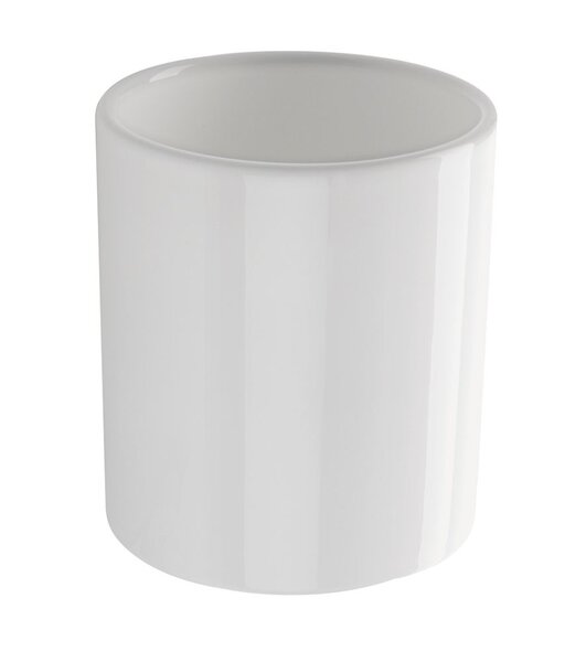 Stil Haus Buket, наcтольный белый керамический стакан BK10AP(BI)
