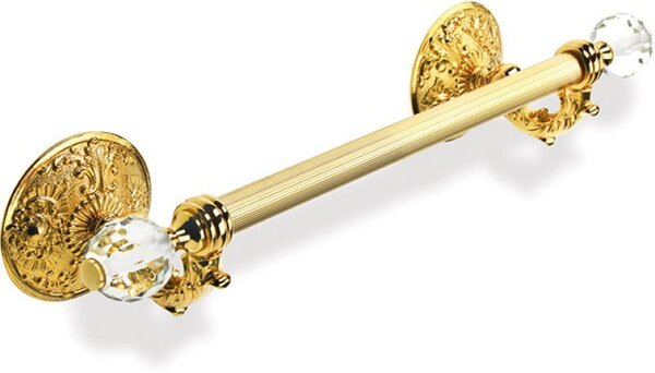 Stil Haus Noto Light, полотенцедержатель со стеклом Murano, длина 45 см, цвет золото NT06V(16)
