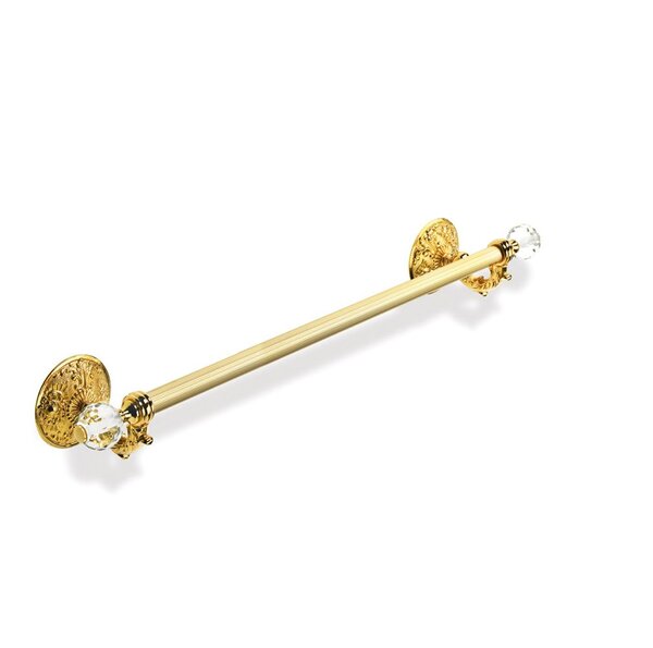 Stil Haus Noto Light, полотенцедержатель со стеклом Murano, длина 65 см, цвет золото NT05V(16)