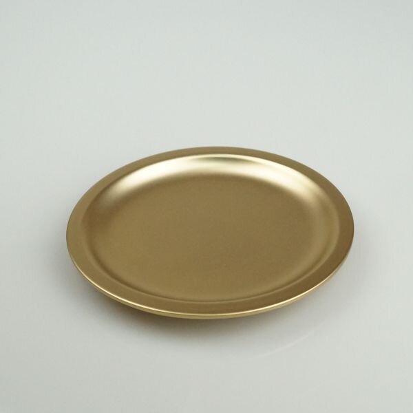Мыльница металлическая Stil Haus Hashi HS09AP(18) настольная, матовое золото