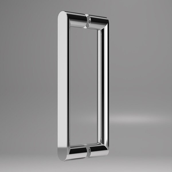 Душевая дверь Vincea Дайс (Dice) VDS-4D130CL 130x200 см, профиль хром. Размер регулировки 1280-1300 мм
