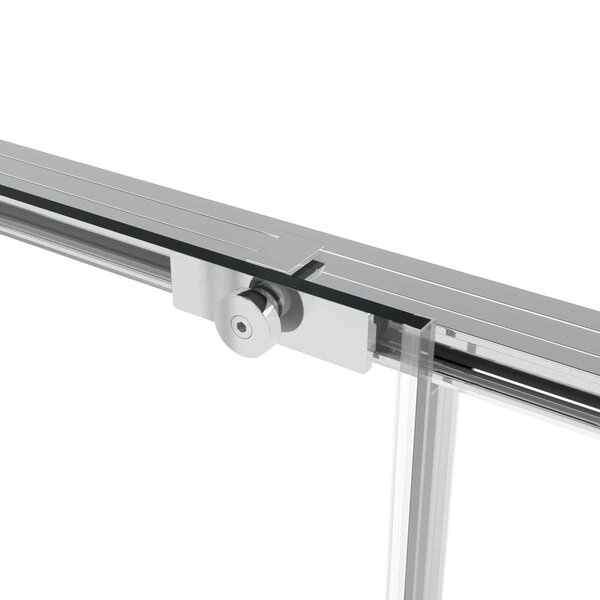 Душевой уголок Vincea Slim Soft VSR-1SS8012CL, 1200*800, хром, стекло прозрачное
