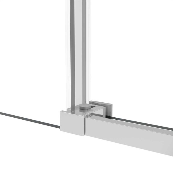 Душевой уголок Vincea Slim Soft VSR-1SS9011CL, 1100*900, хром, стекло прозрачное