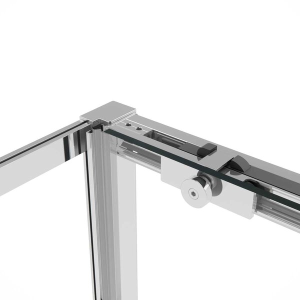 Душевой уголок Vincea Slim Soft VSR-1SS9014CL, 1400*900, хром, стекло прозрачное