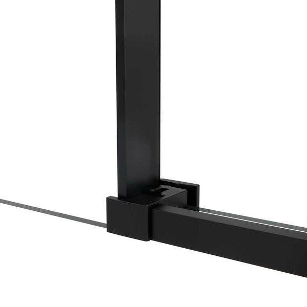 Душевой уголок Vincea Slim Soft VSR-1SS1015CLB, 1500*1000, черный, стекло прозрачное