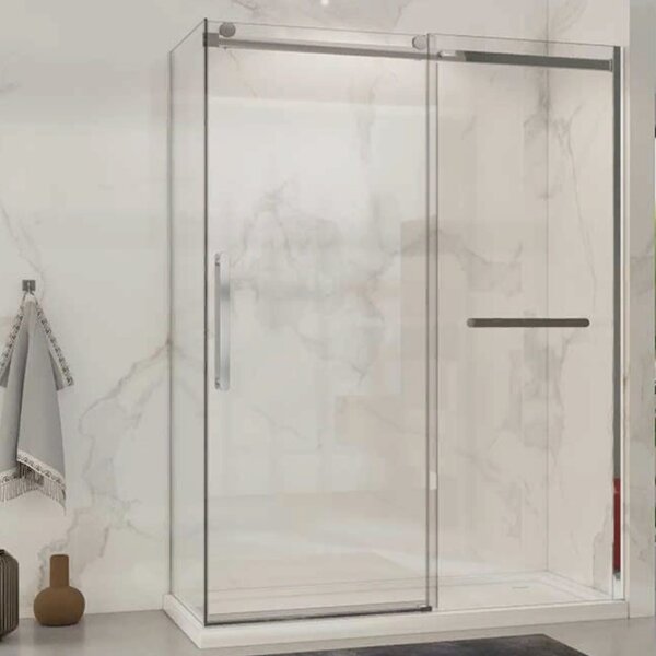 Душевой уголок Vincea Como Soft VSR-1CS1015CL, 1500*1000, хром, стекло прозрачное