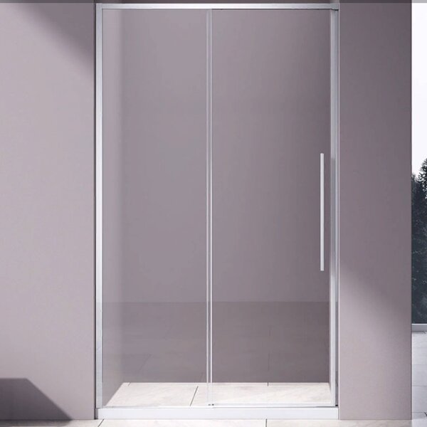 Душевая дверь Vincea Слим-Н (Slim-N) VDS-4SN120CL 120x195 см, профиль хром. Размер регулировки 1190-1200 мм