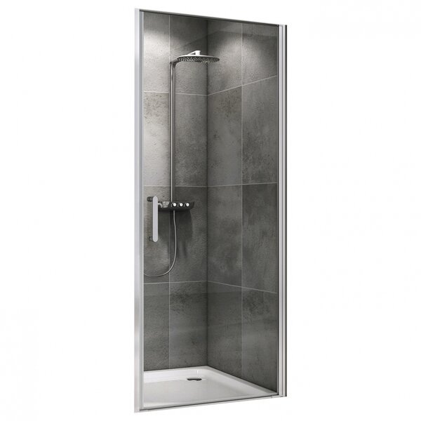 Душевая дверь ABBER Sonnenstrand AG04090 профиль хром 90х195