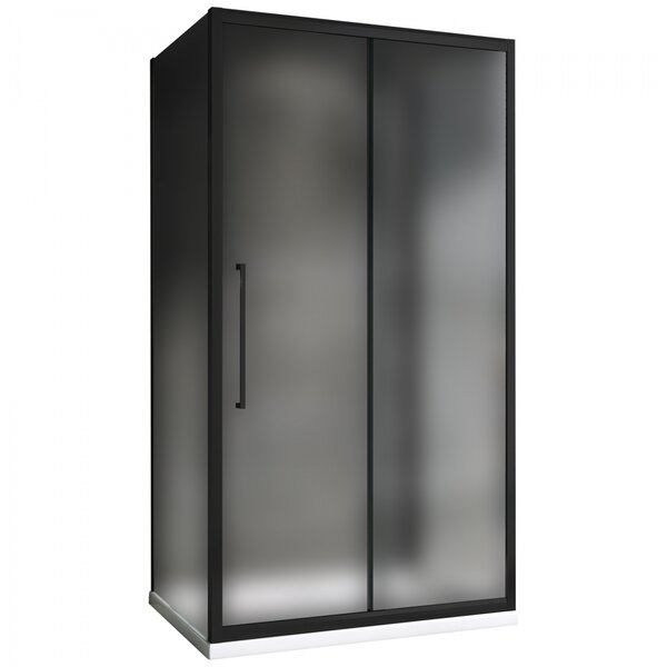 Душевой уголок ABBER Schwarzer Diamant AG30120BMH-S70BM-S70BM дверь раздвижная 120х70
