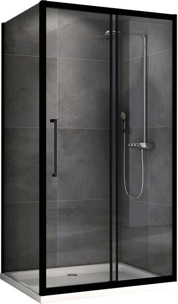 Душевой уголок ABBER Schwarzer Diamant AG30130BH-S70B дверь раздвижная 130х70