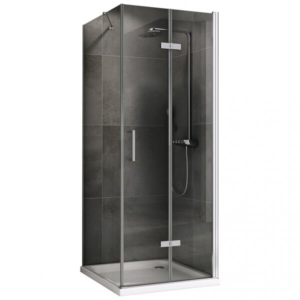 Душевой уголок ABBER Zart AG08070P-S71 дверь складная 70х70