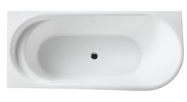 Акриловая ванна BelBagno BB410-1500-780-L 150x80 см со сливом-переливом